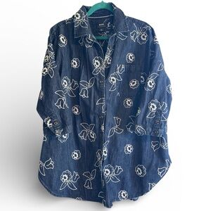 Maeve by Anthropologie Denim Shirt